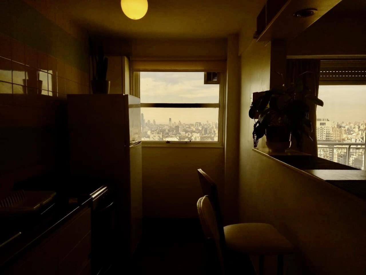 Apartamento Piso 25 increíble vista de Buenos Aires y el Río de la Plata Exterior foto